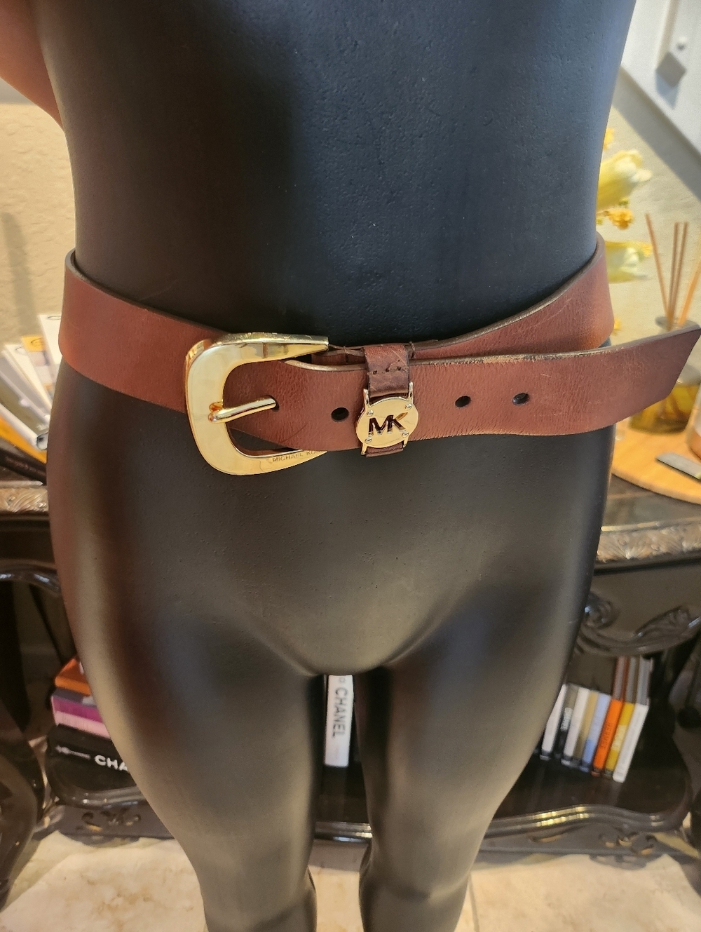 Michael Kors leather belt